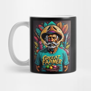 Great farmer in the world - Grafitti Mug